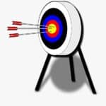 archery target logo