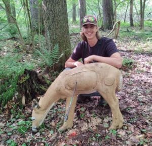 Parker Crum with 3D Target